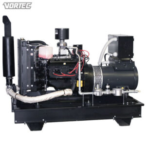 Vortec aardgas / LPG generator open model 90 kva (afb. 1)