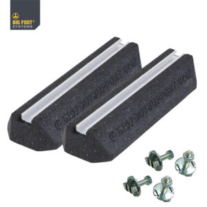 Rubberen opstellingsbalk 600 mm set van 2 (afb. 1)