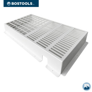 Stalen buitenrooster voor diverse soorten monoblock airco's (afb. 1)