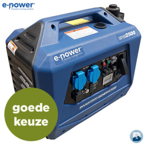 EPSI2500 e-power inverter benzine aggregaat 2400 watt (afb. 1)