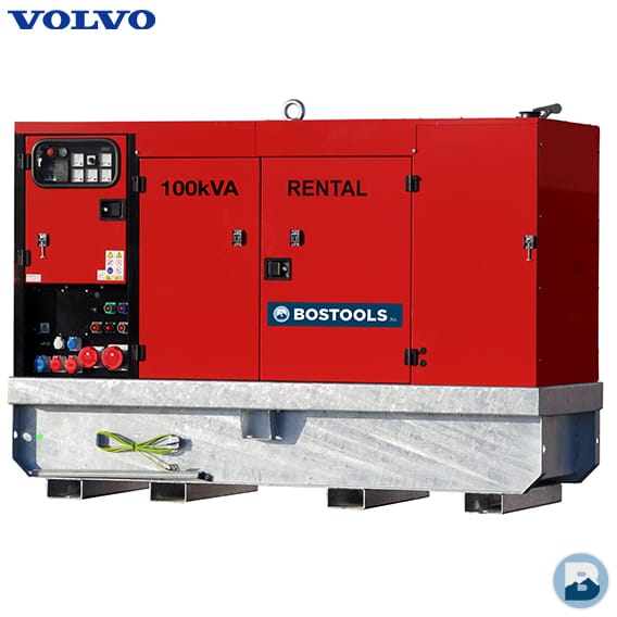 EPSR100TDE Volvo silent rental aggregaat 110 kva / 400V (afb. 1)