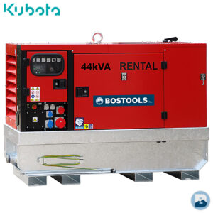 EPSR44TDE Kubota silent rental aggregaat 44 kva / 400V (afb. 1)
