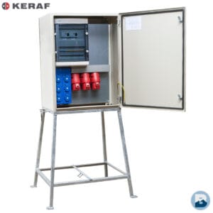Keraf KEM 40A kWh meter aansluitkast (afb. 1)