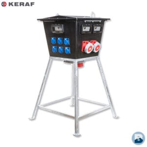 Keraf Alfa volrubber verdeelkast IP44 CEE 125A (afb. 1)