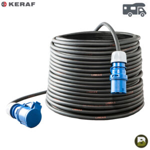 Keraf Camping verlengkabel 25m. CEE 16A / 230V (afb. 1)