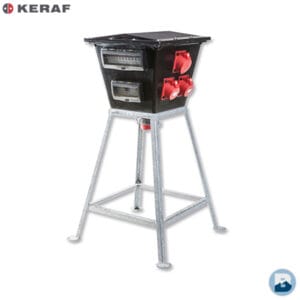 Keraf Omega volrubber verdeelkast IP44 CEE 63A (afb. 1)