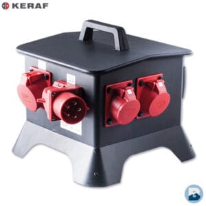 Keraf KE27N verdeelkast 32A met 2x aardlek (afb. 1)