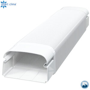 MF75 flexibele verbinding 550 mm wit RAL9010 (afb. 1)