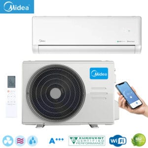 Midea Solstice wandmodel airco 5,2 kw (175 m3)