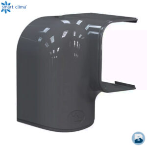 MRD75 rechterbocht verticaal / horizontaal grijs RAL7016 (afb. 1)