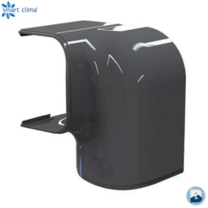 MRS75 linkerbocht verticaal / horizontaal grijs RAL7016 (afb. 1)