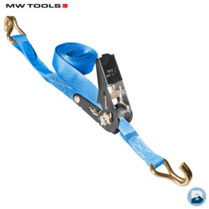 BASP525S Bagagespanner 5m. met ratel en s-haak 35 mm breed (afb. 1)