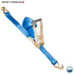 BASP950S Bagagespanner 9m. met ratel en s-haak 50 mm breed (afb. 1)