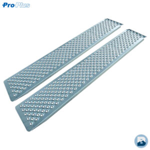 Oprijplaat set aluminium 183 x 25cm (afb. 1)