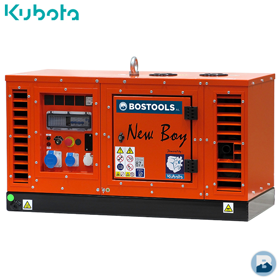 New Boy EPS103DE Kubota silent aggregaat 10 kva / 230V (1)