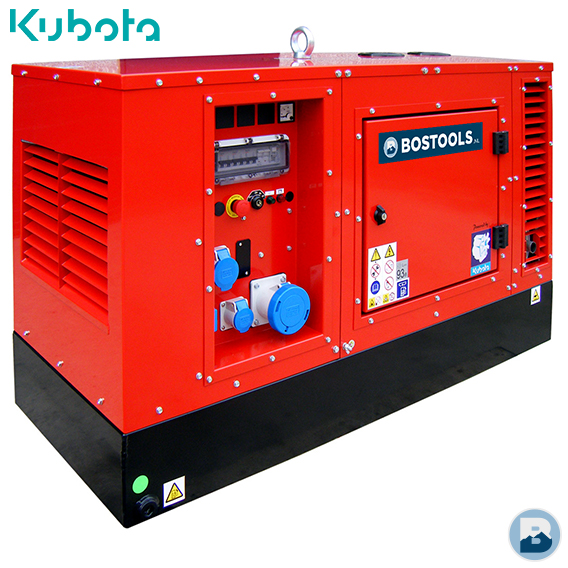 Metropolitan De stad Symptomen BOSTOOLS.NL | EPS30DE Kubota silent aggregaat 30 kva 230V