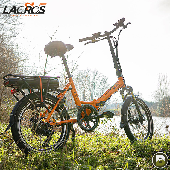 lezer Walging maaien BOSTOOLS.NL | Lacros Scamper S200 elektrische vouwfiets 13,6 Ah accu  matzwart